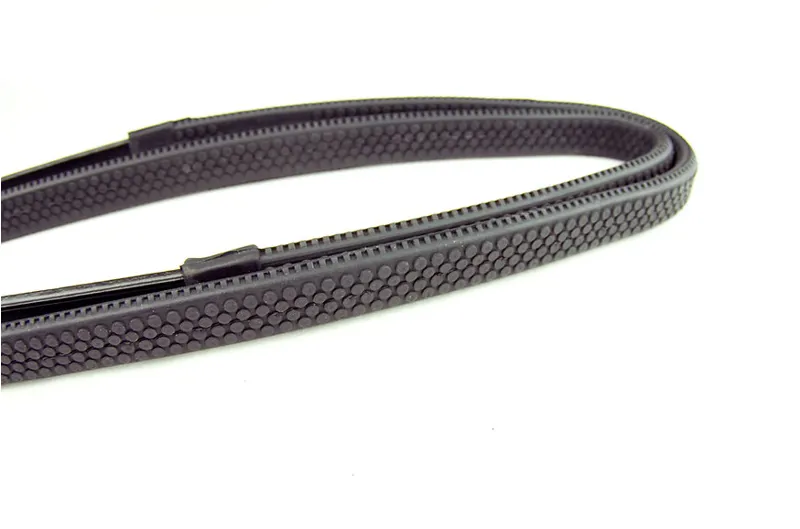 Dever Rubber Grip Reins 5/8 Full Brn-1